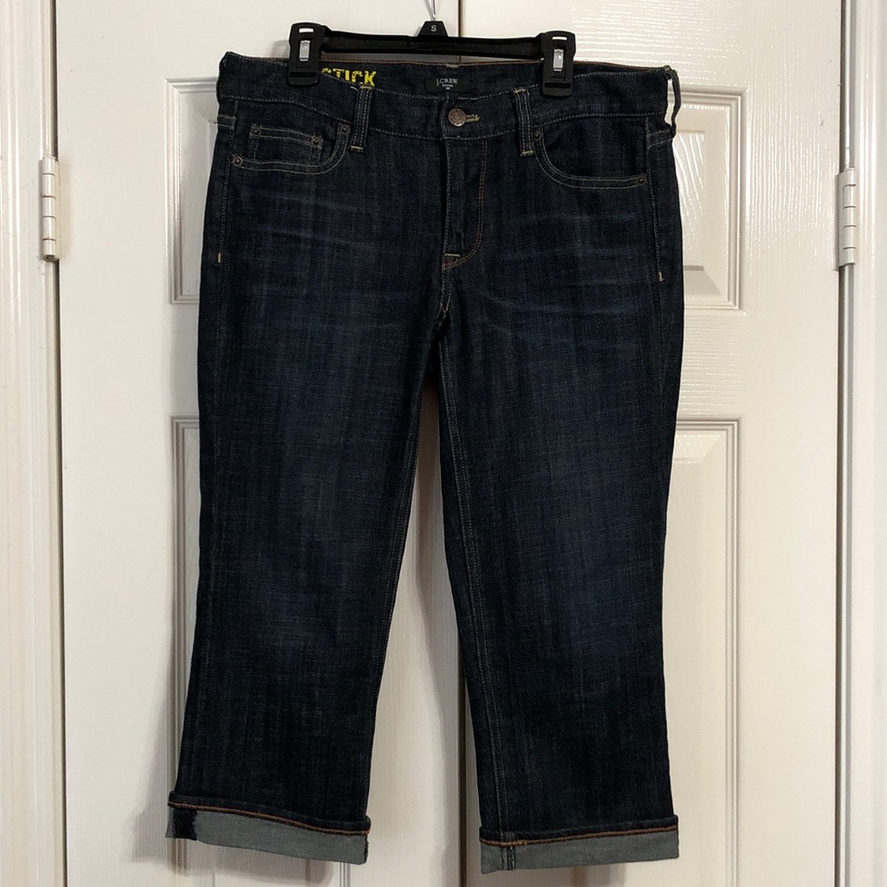 J. Crew Dark Blue capri Jeans 28 - Picture 10 of 11